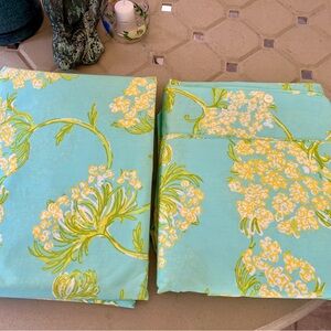 RARE Lilly Pulitzer Sisters Floral Duvet Cover - Double/Queen